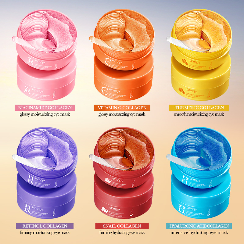 Eye Pad Collagen - 1 Box of 80Pcs Collagen Moisturizing