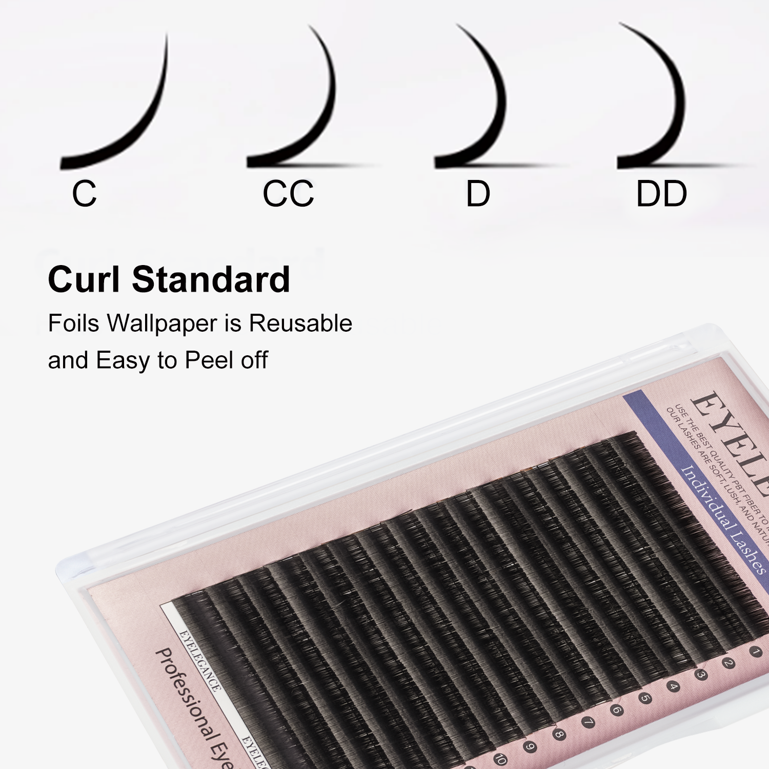 Eyelash Extension Qc - EYELEGAANCE 16 Rows Flat False Eyelashes