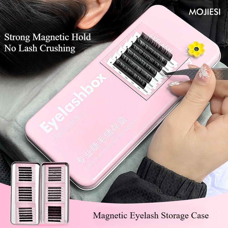 Eyelash Extension Course - Women Magnetic Storage Box for Eyelash,