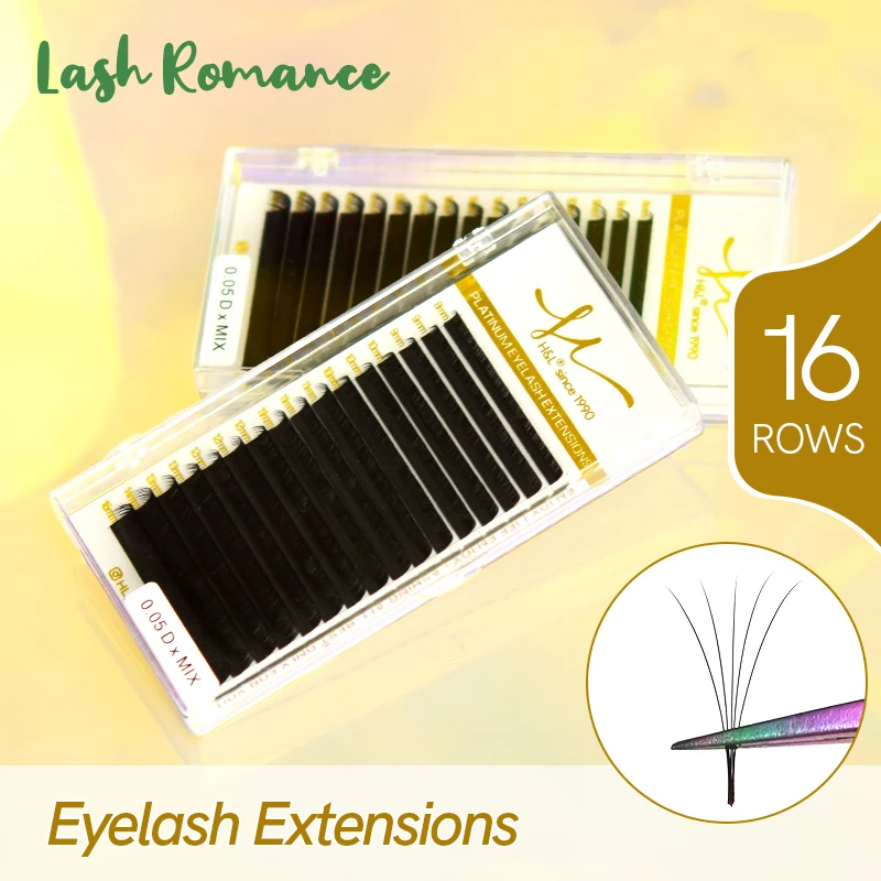Eyelash Extension Natural Classic - Eyelashes Extensions Natural Look 16 Rows