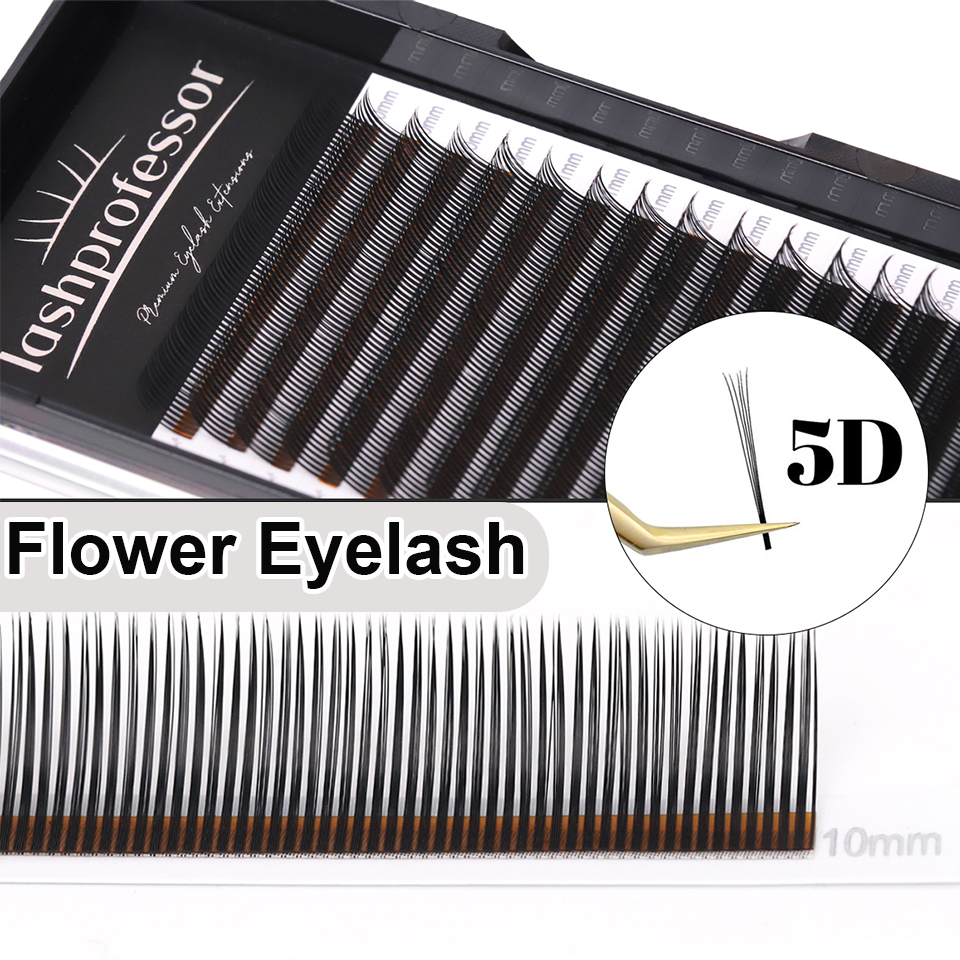 Lashprofessor Brown&Black Flow - Eyelash Extension Wet Look recension och pris