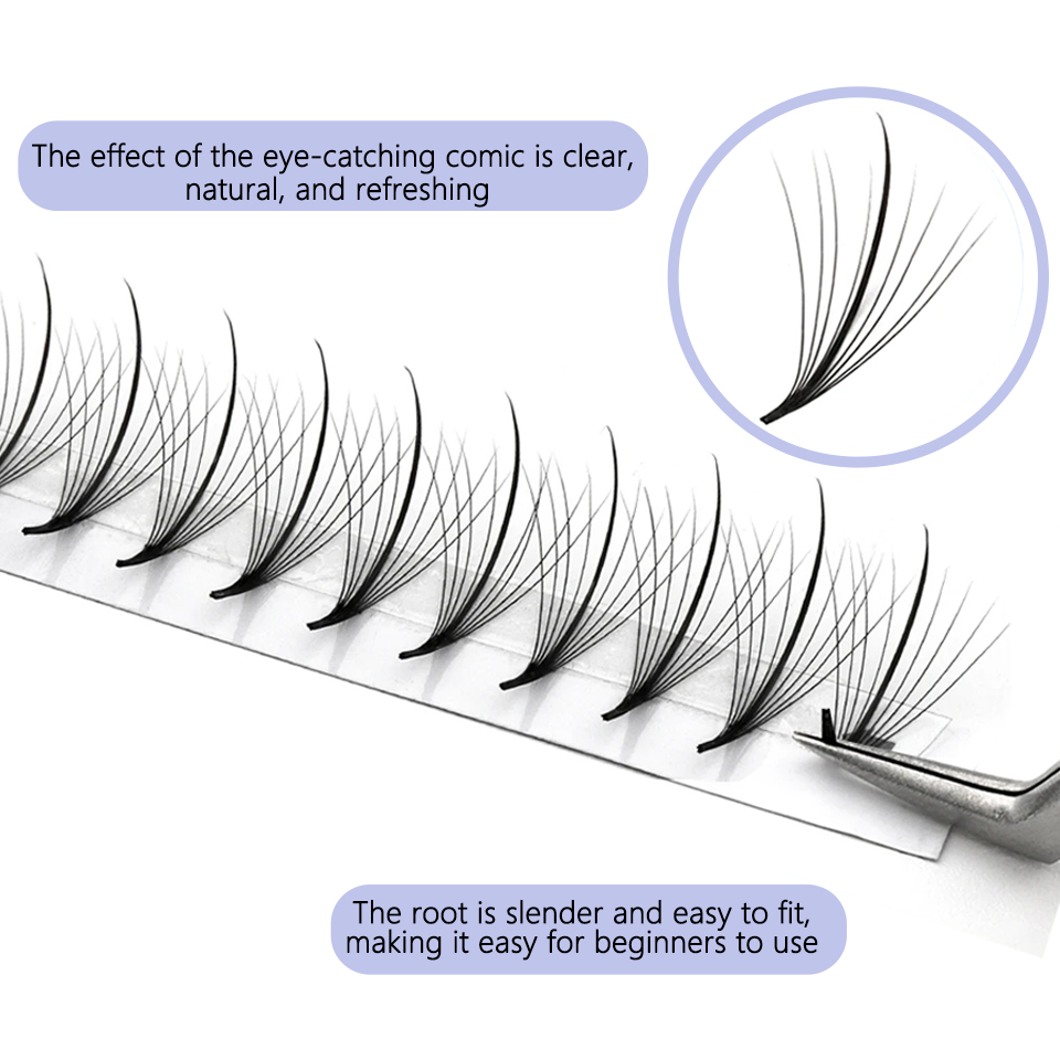 AGUUD 3D 5D 7D 9D 11D 13D 15D  - Eyelash Extension Japan recension och pris