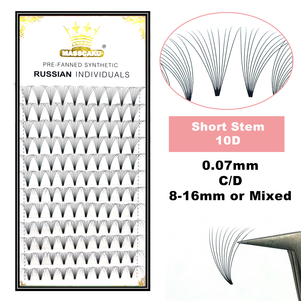 MASSCAKU Premade Russian Volum - Eyelash Extension Japan recension och pris