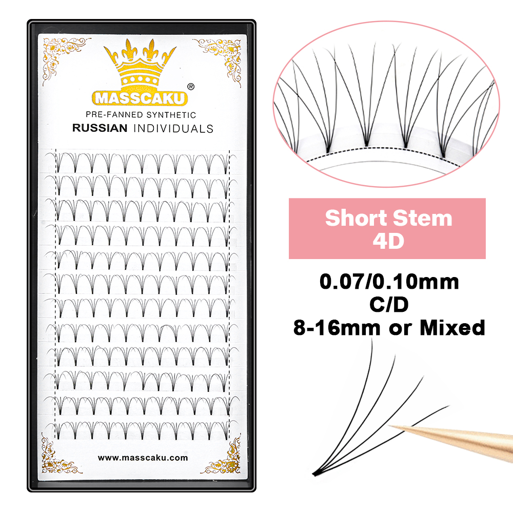 MASSCAKU Premade Russian Volum - Eyelash Extension Japan recension och pris