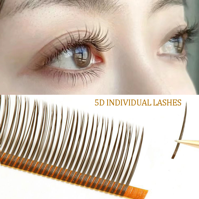 5D Individual Lashes Matt Blac - Eyelash Extension Natural Classic recension och pris