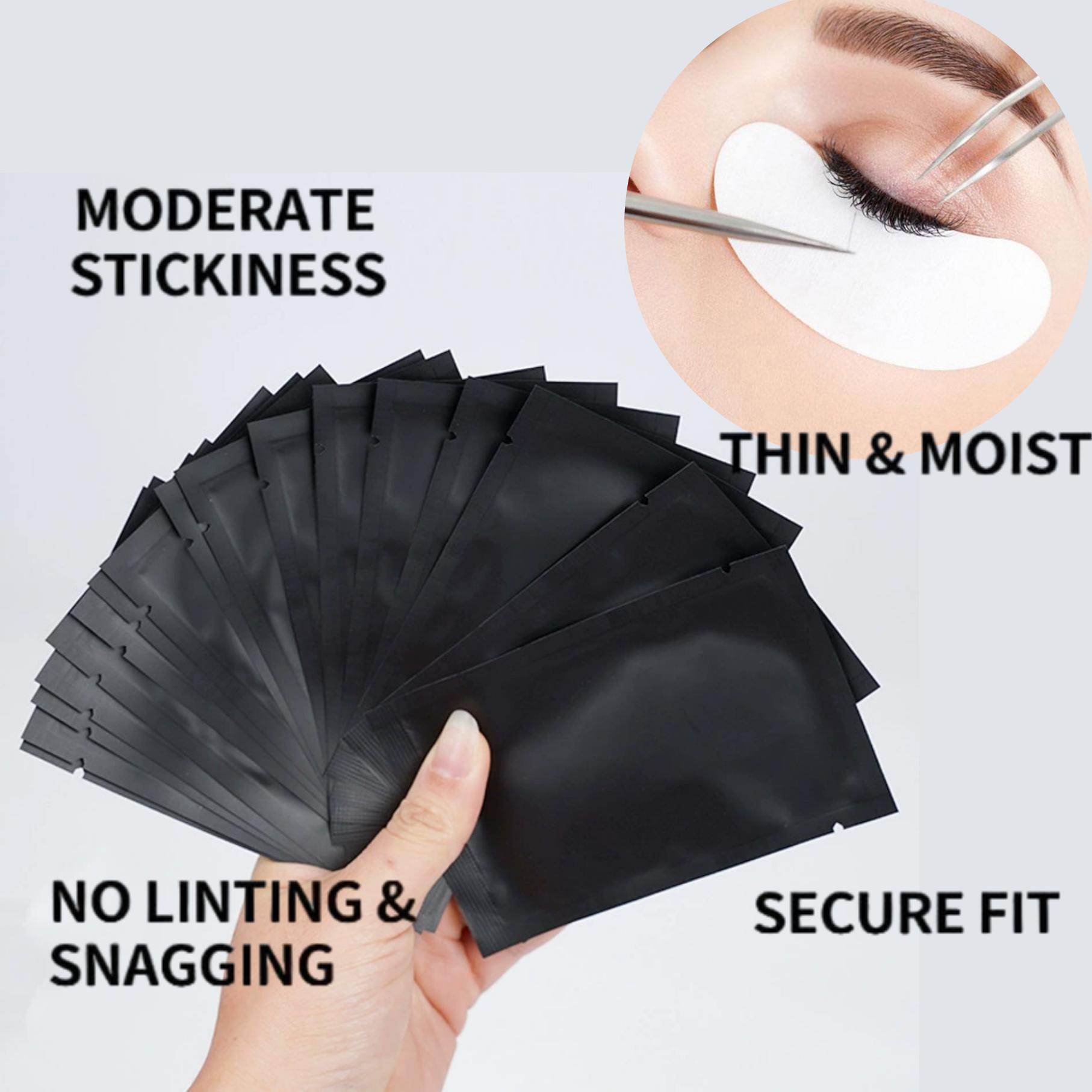 25/50Pairs Padding UV Black Pa - Eyelash Extension Adhesive recension och pris