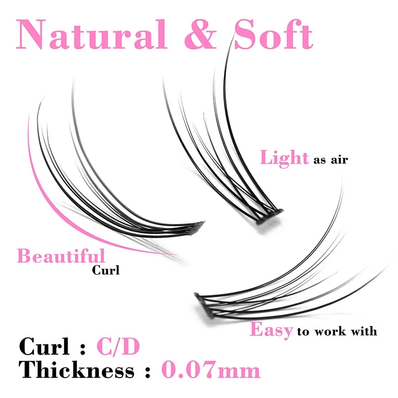 120 Pcs/Box Premium Mink Indiv - Eyelash Extension Japan recension och pris