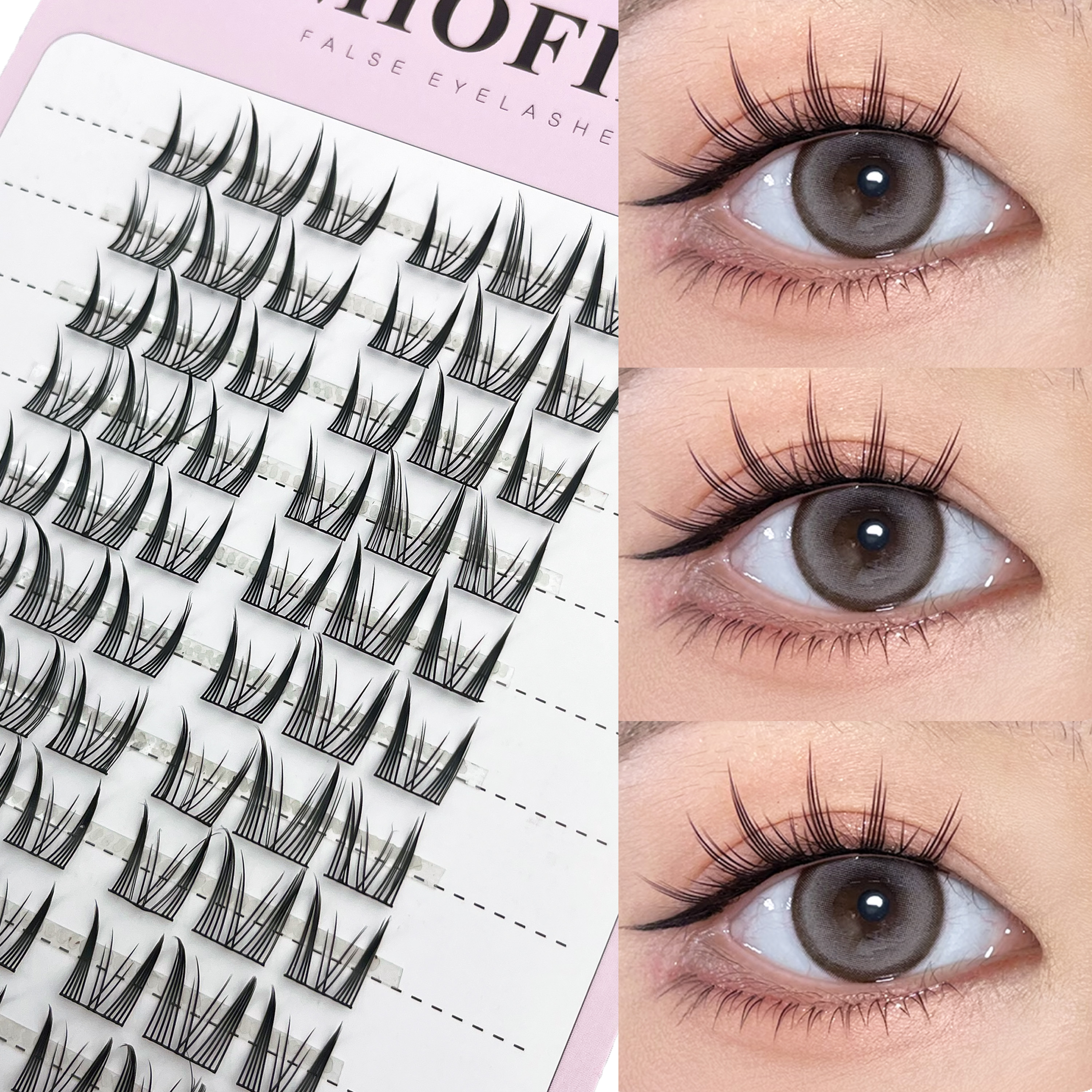 MIOFIA Manga False Eyelashes K - Eyelash Extension Anime Style recension och pris