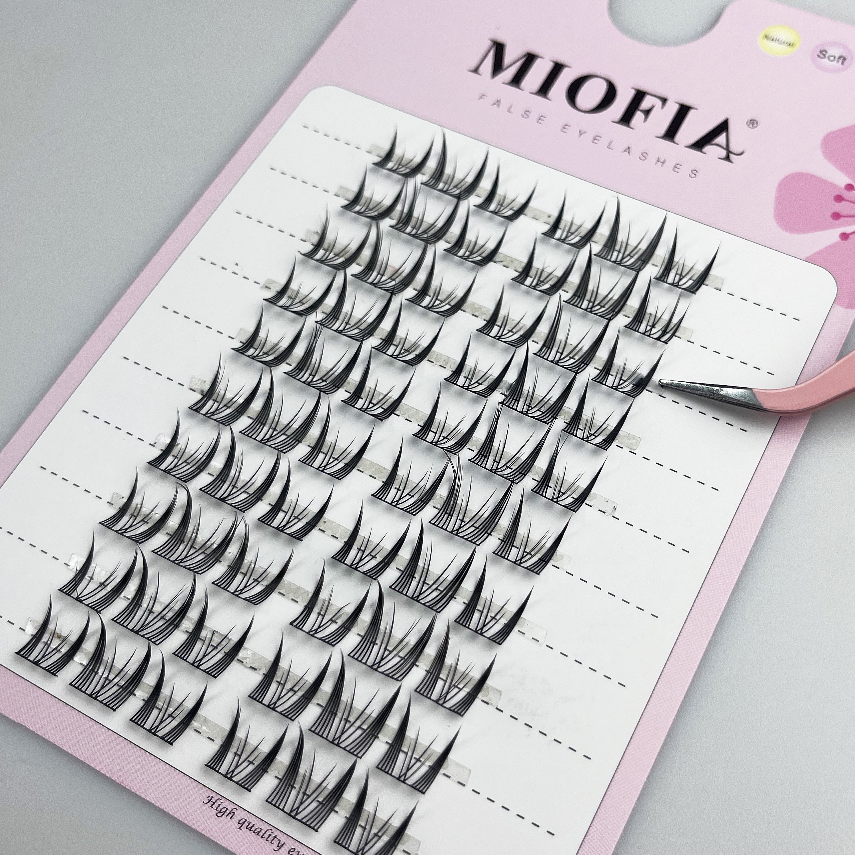 MIOFIA Manga False Eyelashes K - Eyelash Extension Anime Style recension och pris