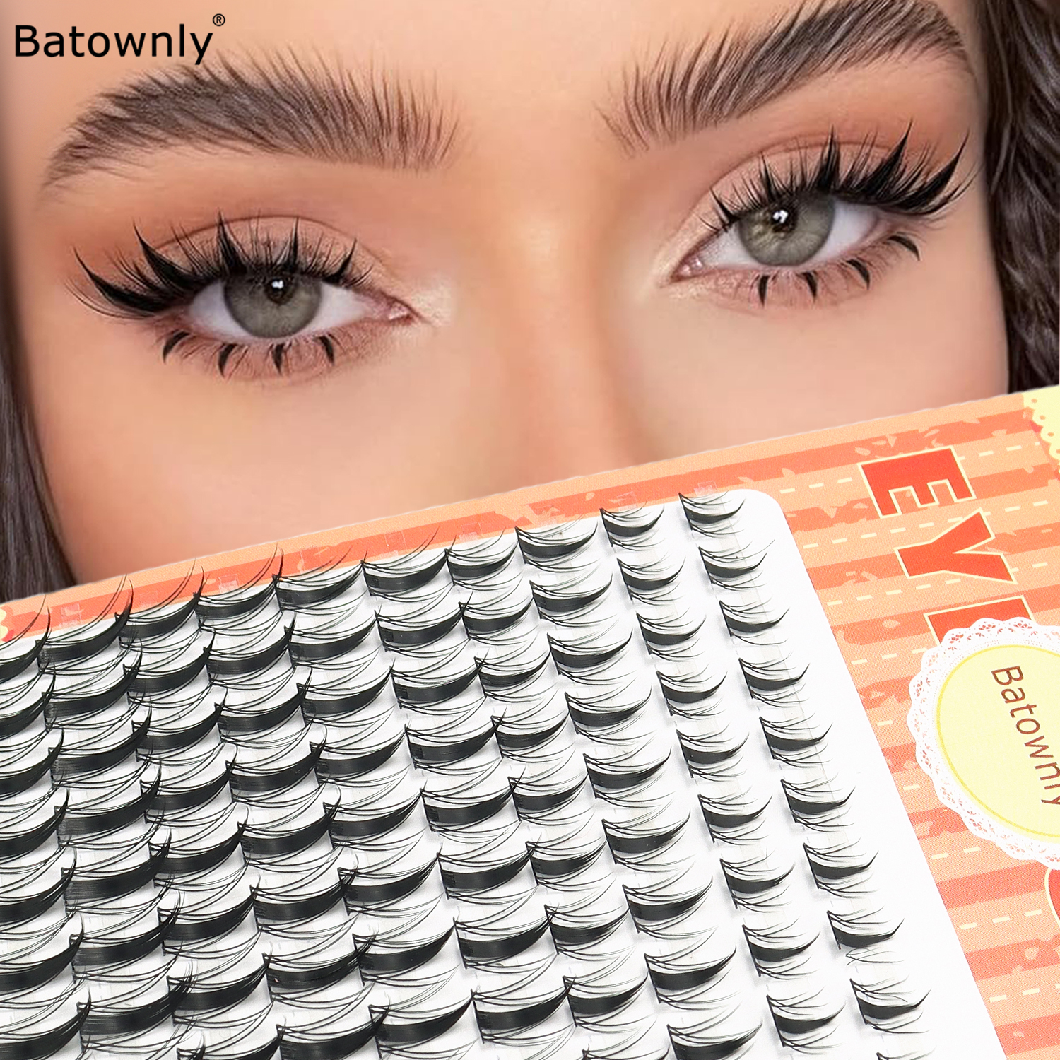 100 Clusters of Fairy Eyelashe - Eyelash Extension Anime Style recension och pris