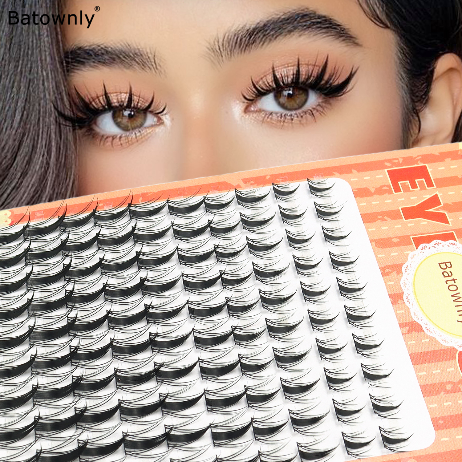 100 Clusters of Fairy Eyelashe - Eyelash Extension Anime Style recension och pris