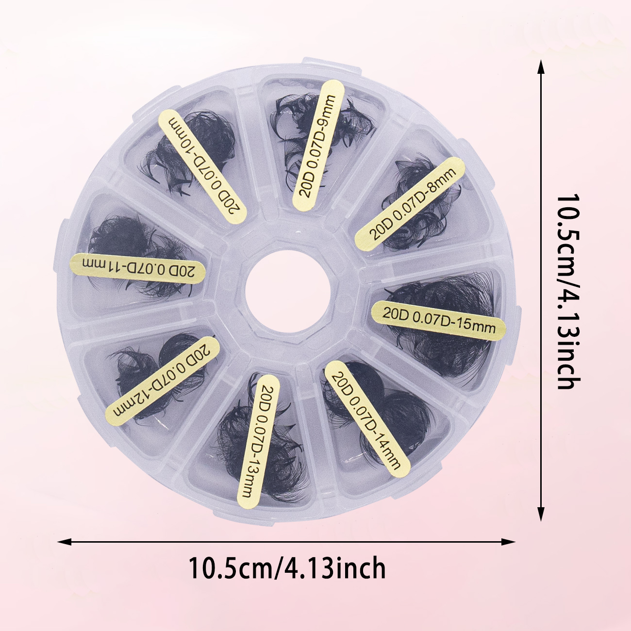 New Private Label 10D 15D 20D  - Lash Fan Volume recension och pris