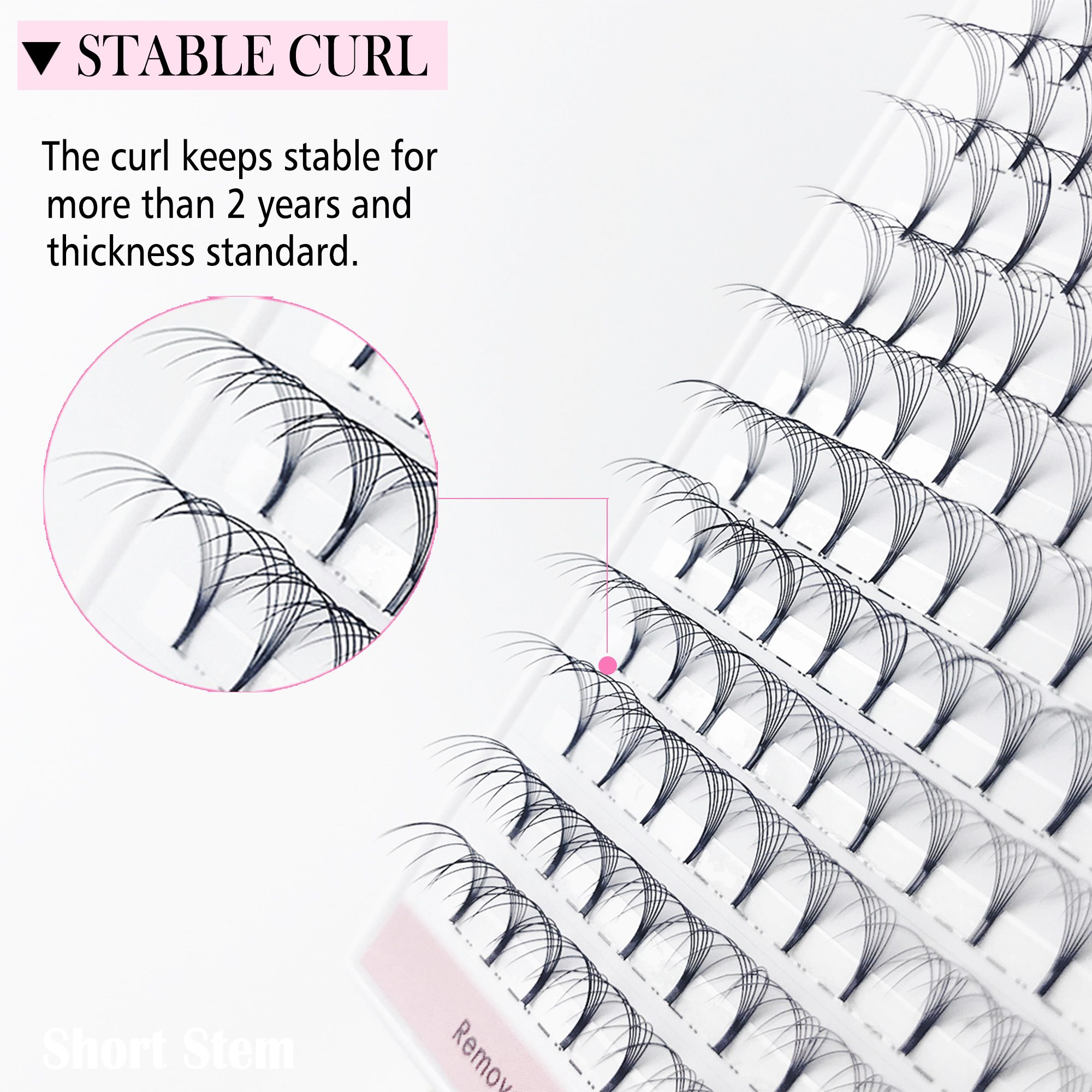 CoMango Short Stem Eyelash Ext - Eyelash Extension Japan recension och pris