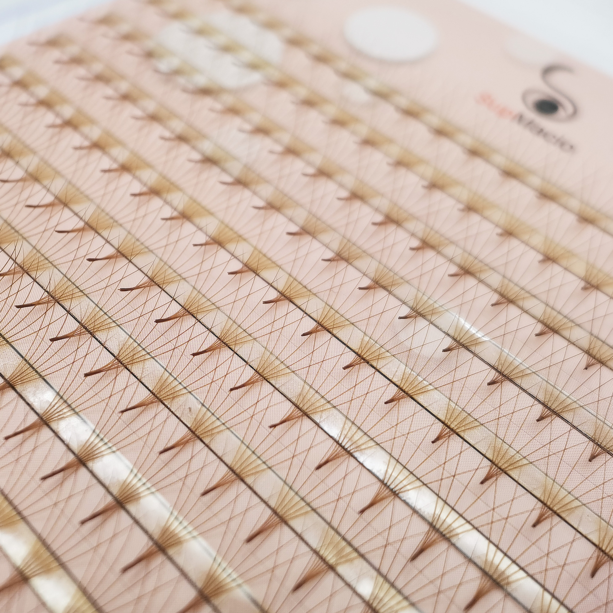 SupMacio Brown Premade fans Ey - Eyelash Extension Japan recension och pris