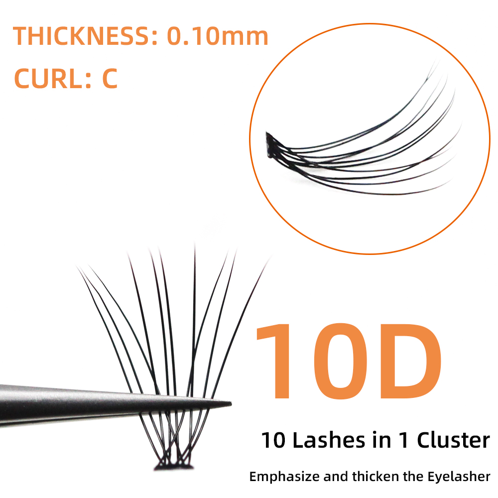 Grafting World 10D Eyelash Ext - Lash Fan Volume recension och pris