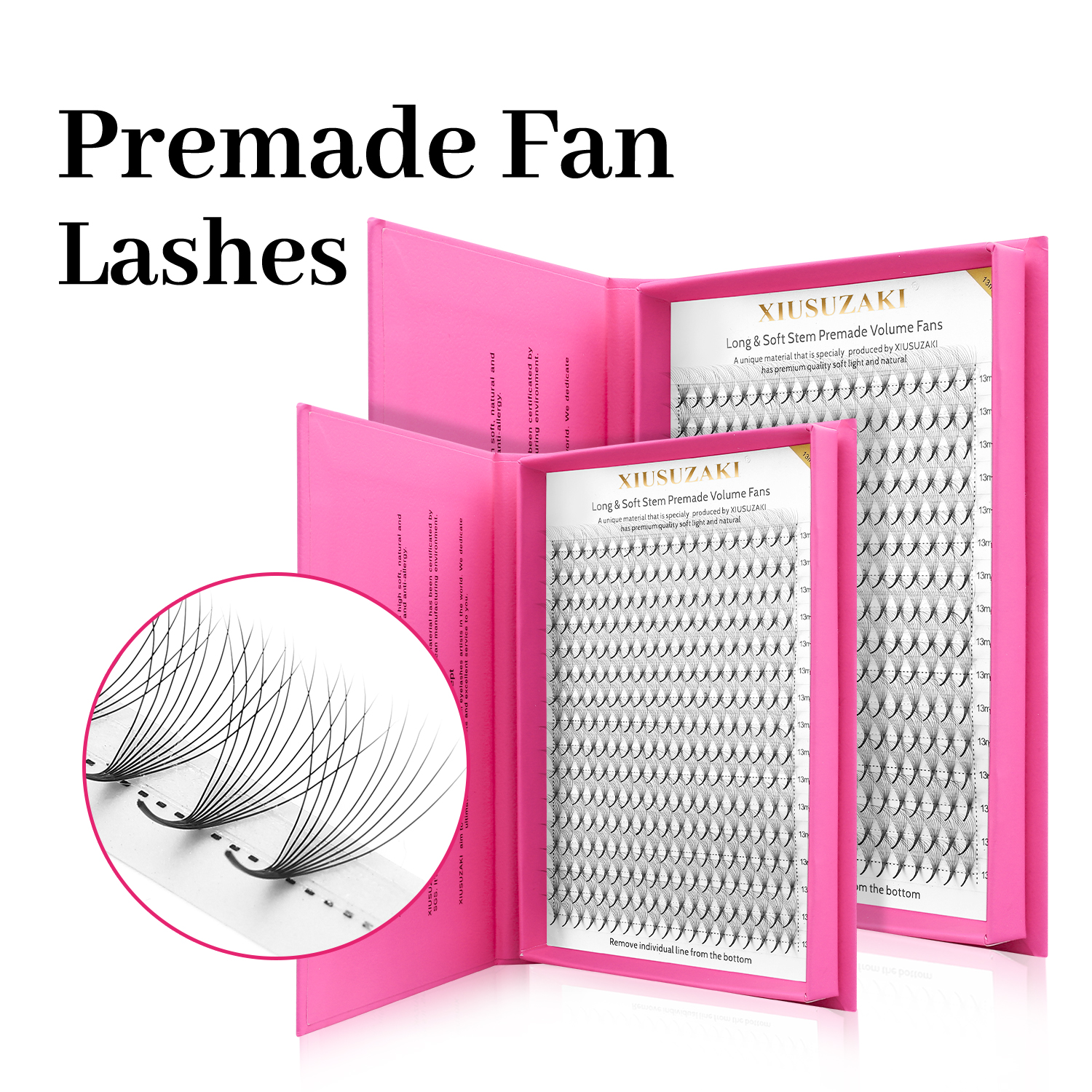 XIUSUZAKI 16Lines Premade Volu - Eyelash Extension Review recension och pris