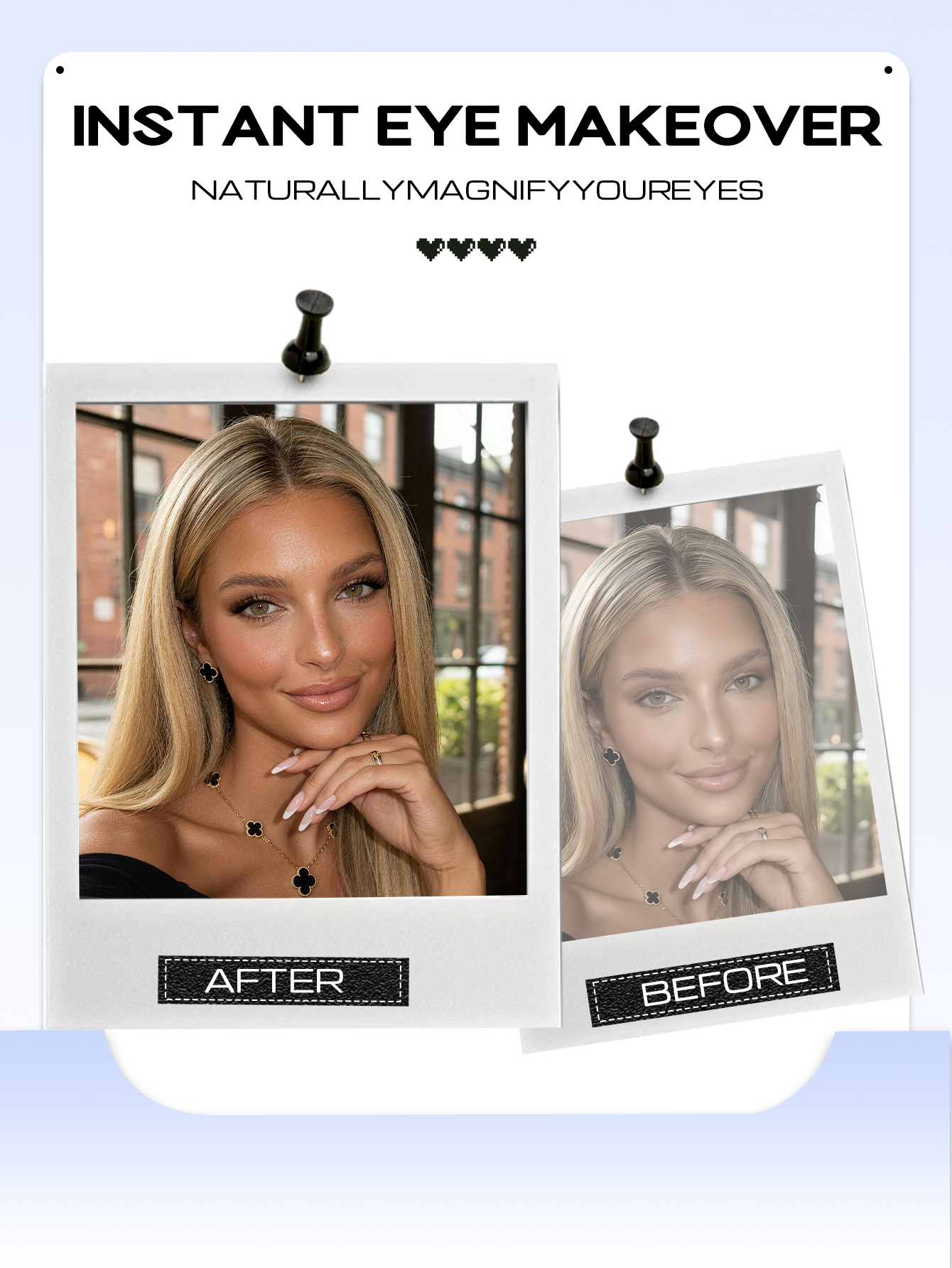 VELTRINAY Mink Lashes Fluffy 3 - Eyelash Extension Cat Eye Wispy recension och pris