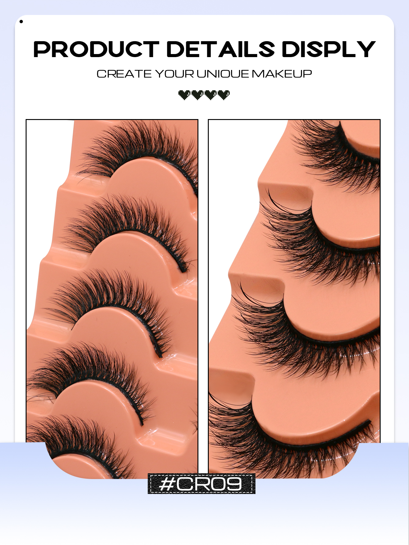 VELTRINAY Mink Lashes Fluffy 3 - Eyelash Extension Cat Eye Wispy recension och pris