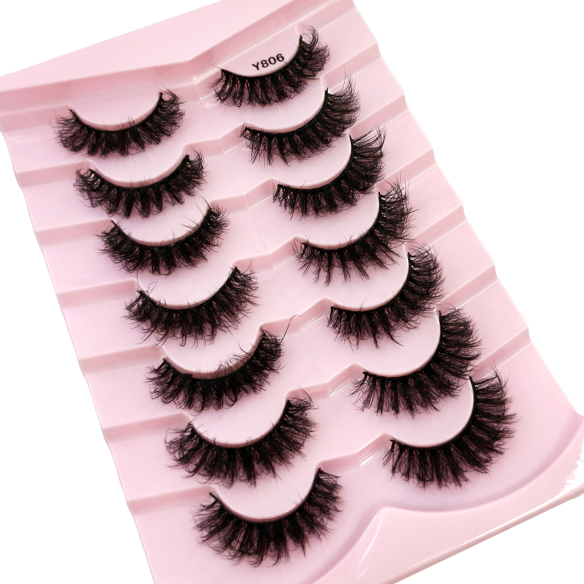 HBZGTLAD Fluffy Wispy Lashes N - Eyelash Extension Cat Eye Wispy recension och pris
