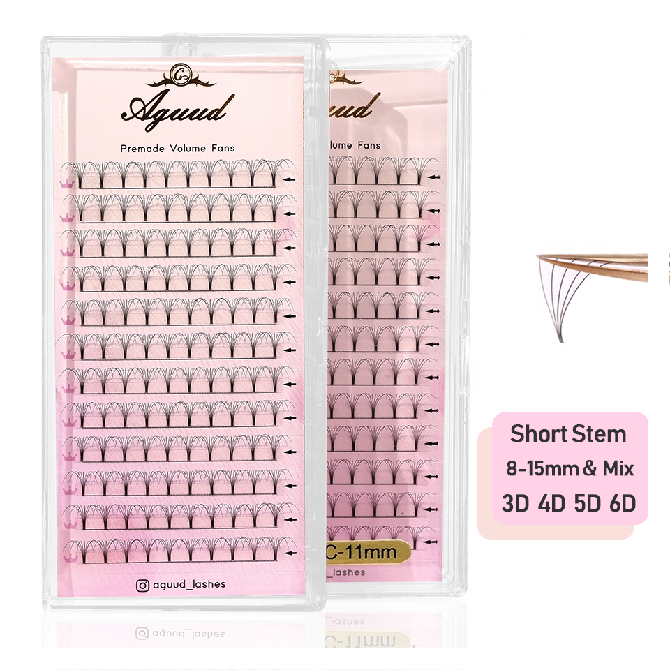 AGUUD Soft Natural Premade Vol - Eyelash Extension Japan recension och pris