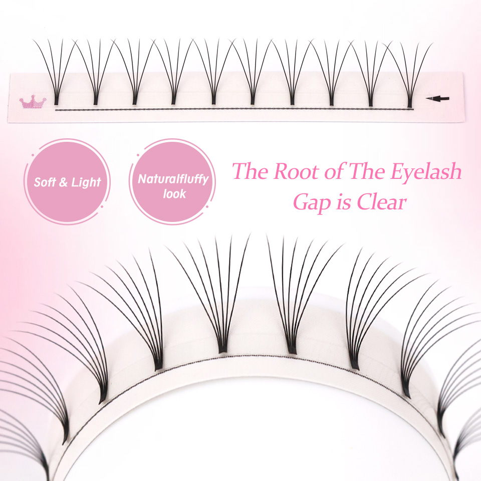AGUUD Soft Natural Premade Vol - Eyelash Extension Japan recension och pris