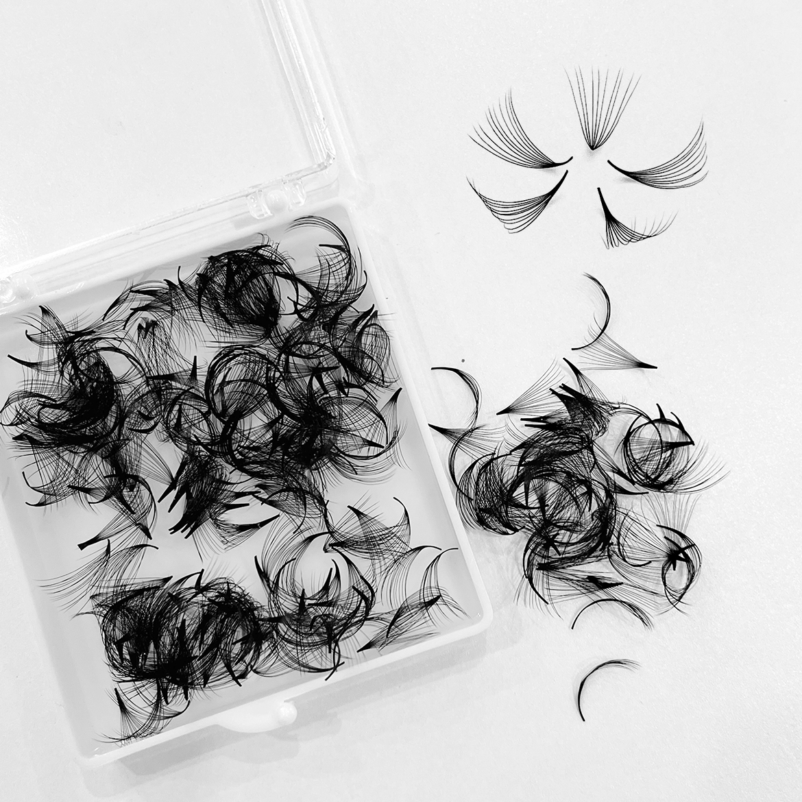ABONNIE Loose 8-20D Pointy Bas - Lash Fan Volume recension och pris