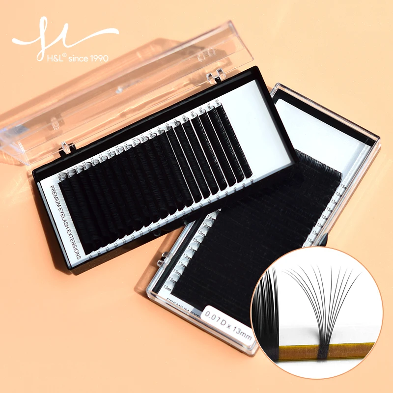H&L SINCE 1990 20Rows Faux Ind - Eyelash Extension Natural Classic recension och pris