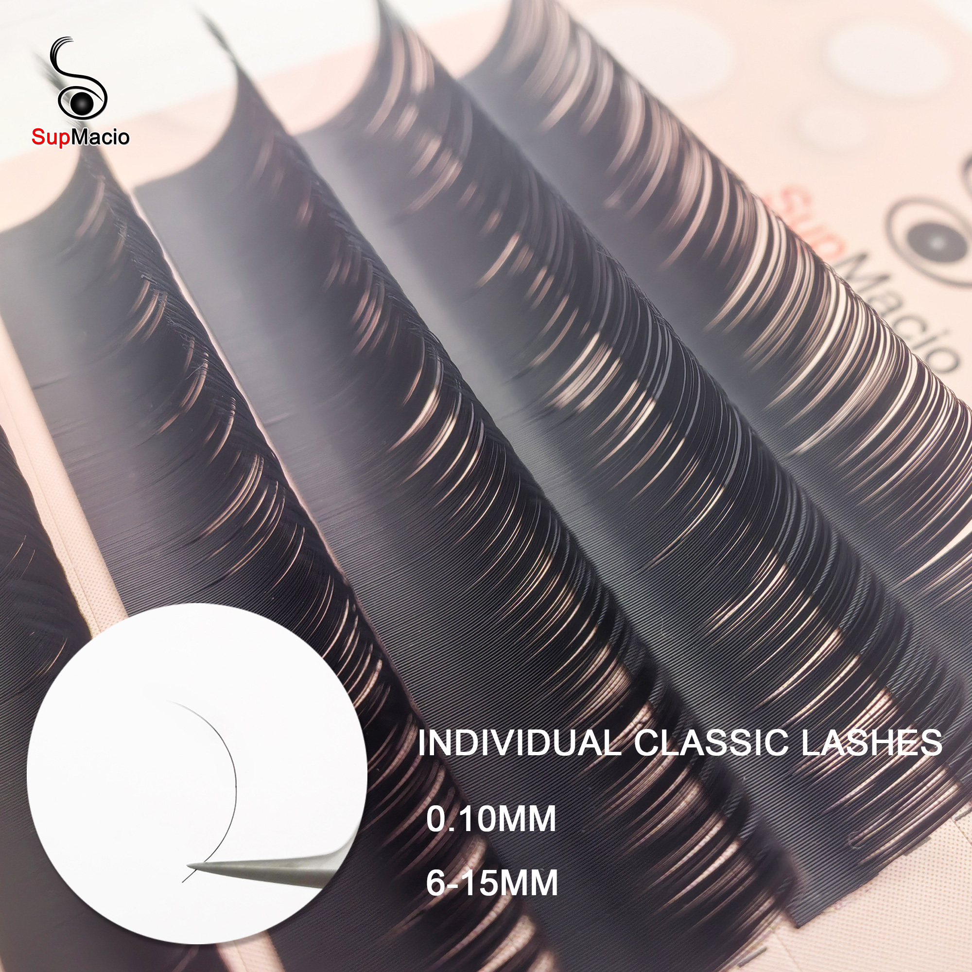 Supmacio Individual volume Las - Eyelash Extension Natural Classic recension och pris