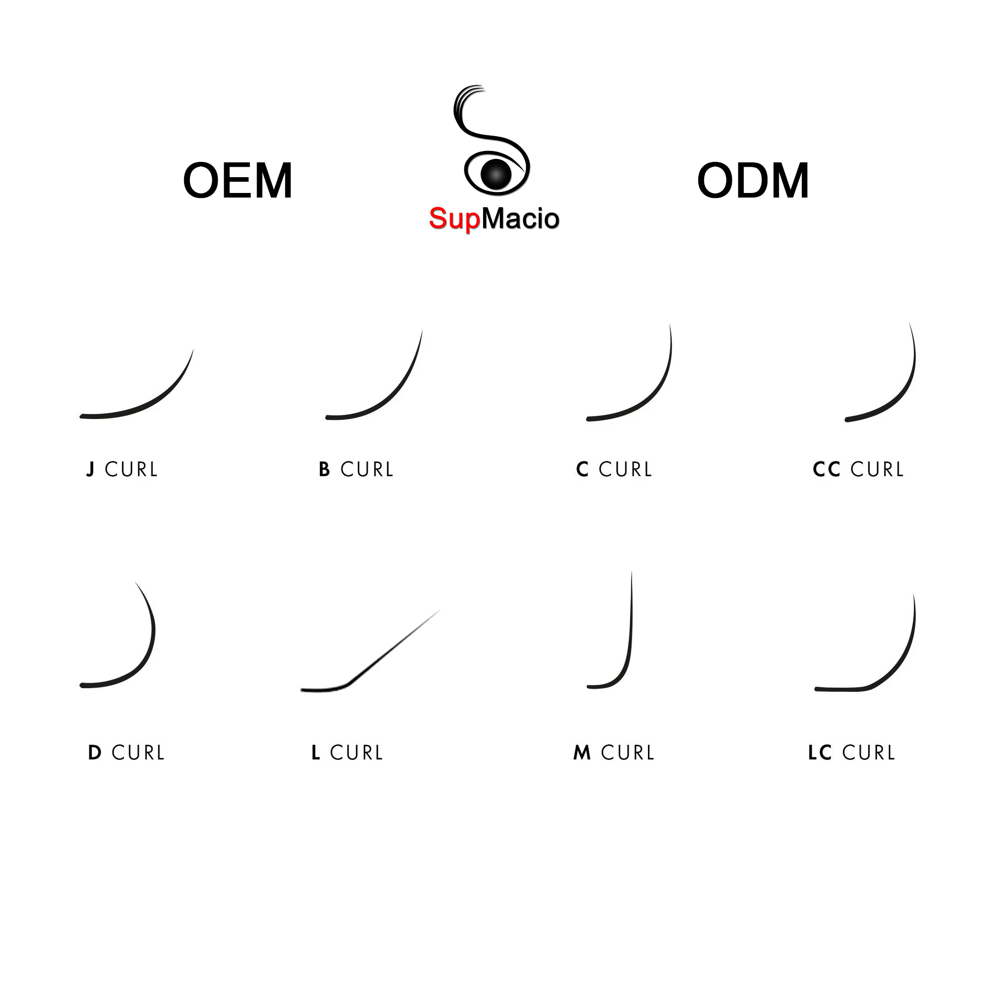Supmacio Individual volume Las - Eyelash Extension Natural Classic recension och pris