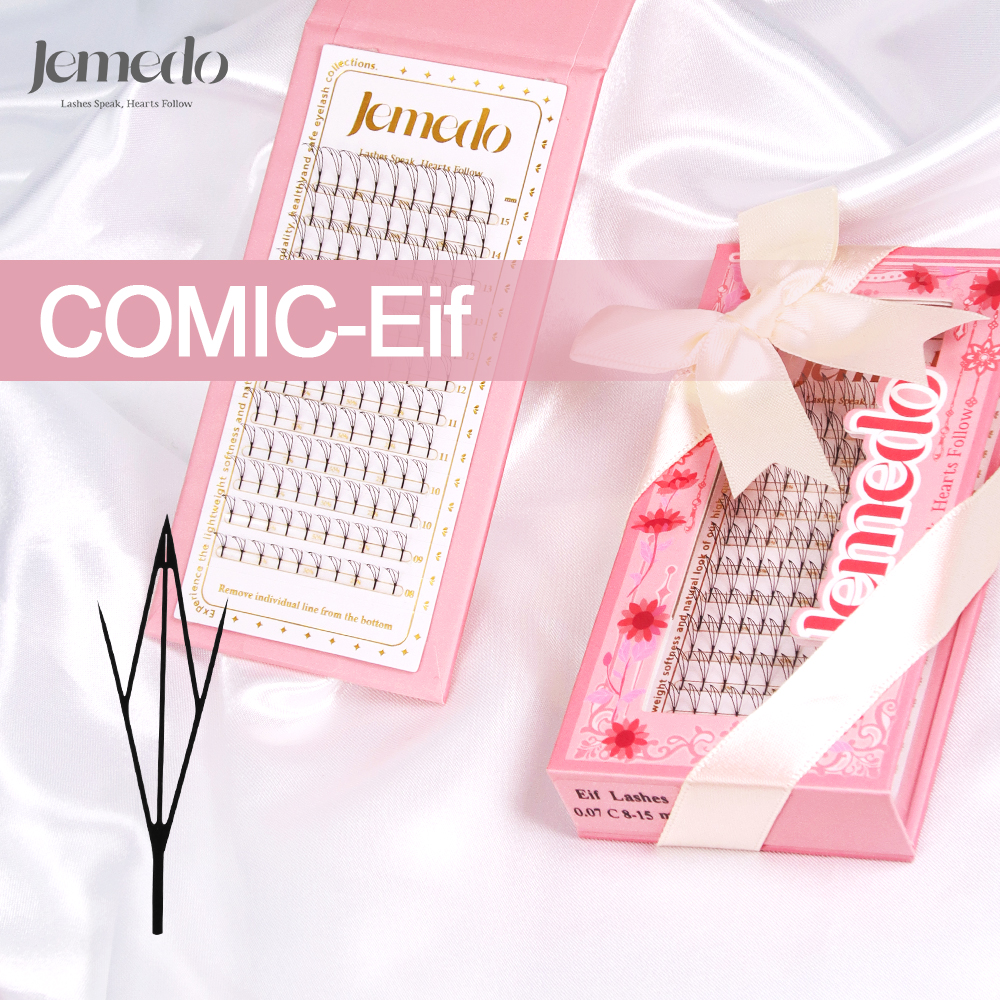 JEMEDO Comic Eyelashes Narrow  - Eyelash Extension Anime Style recension och pris