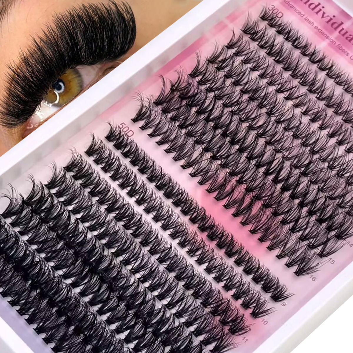 16rows 3D Mink Eyelashes Eyela - Eyelash Extension Review recension och pris