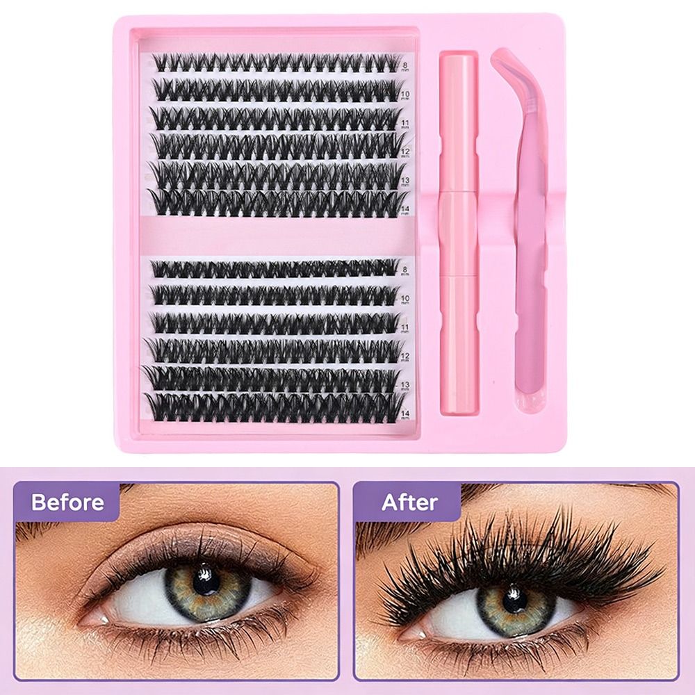 12 Rows Natural Look False Eye - Faux Mink Lash recension och pris
