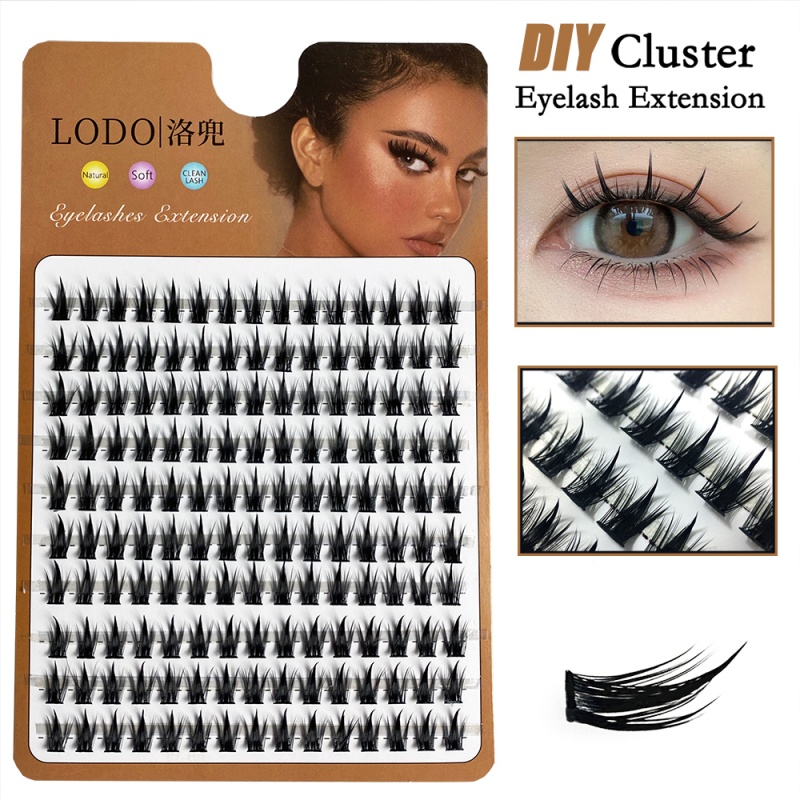 Russian Mink Eyelash cluster 1 - Eyelash Extension Review recension och pris
