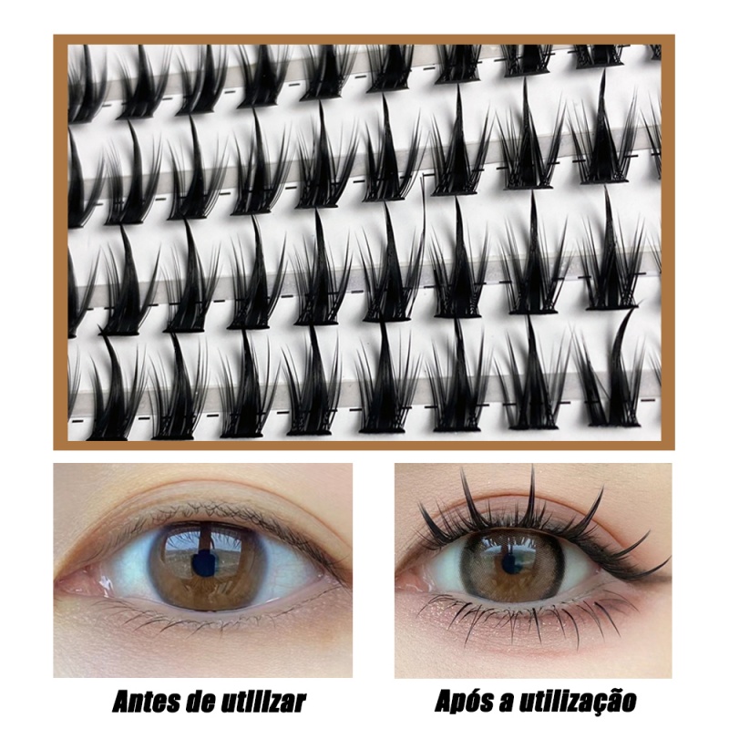 Russian Mink Eyelash cluster 1 - Eyelash Extension Review recension och pris