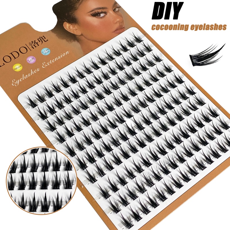 Russian Mink Eyelash cluster 1 - Eyelash Extension Review recension och pris