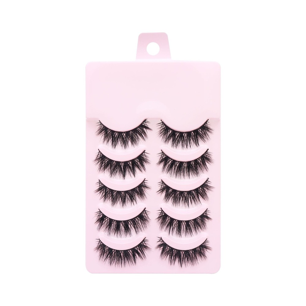 Popular 5 Pairs Manga Lashes M - Eyelash Extension Anime Style recension och pris