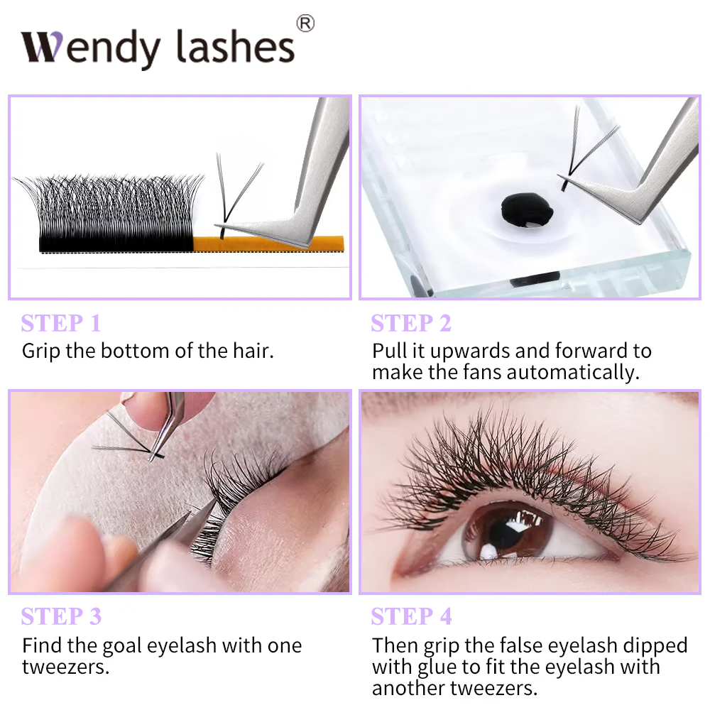 Wendy Lashes YY Shape Eyelash  - Lash Fan Volume recension och pris