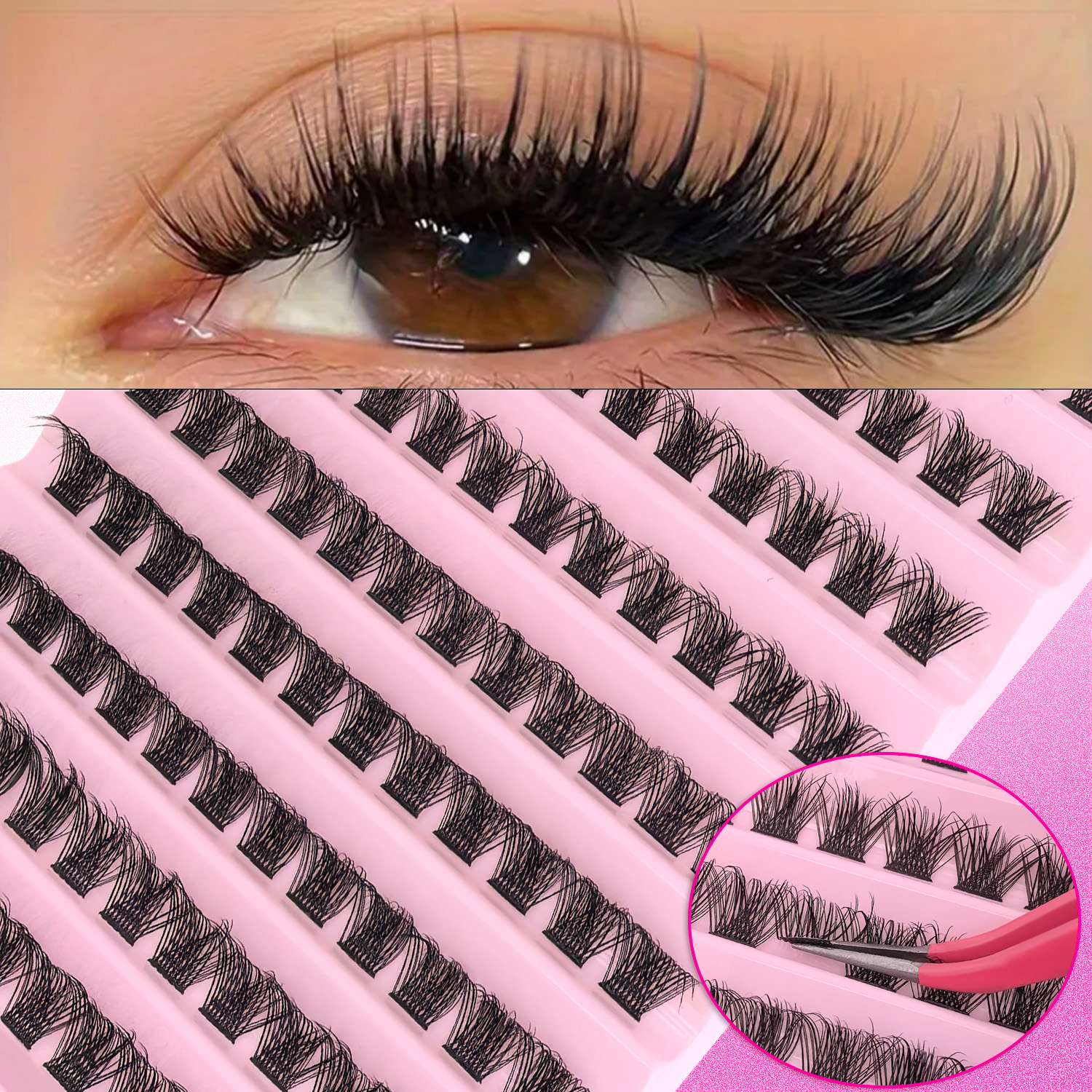 DIY Eyelash Extension Kit Indi - Eyelash Extension Review recension och pris
