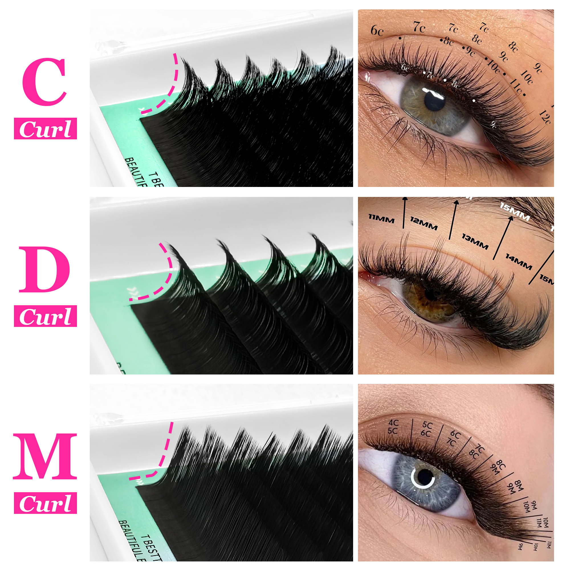 Tbestt Cashmere Classic Eyelas - Eyelash Extension Natural Classic recension och pris