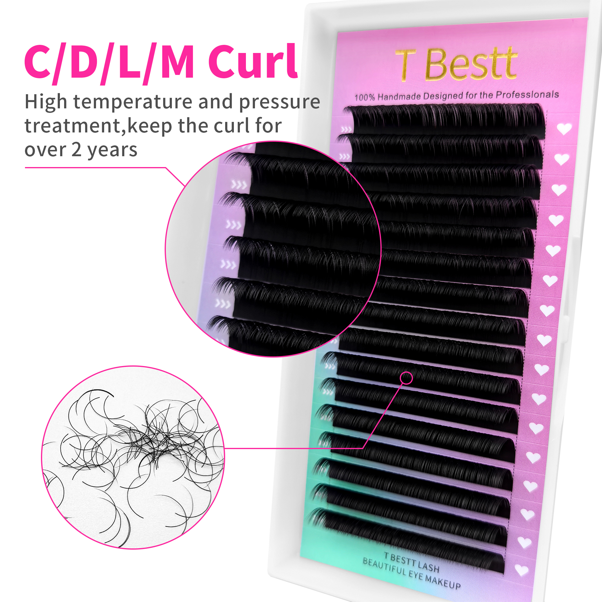 Tbestt Cashmere Classic Eyelas - Eyelash Extension Natural Classic recension och pris