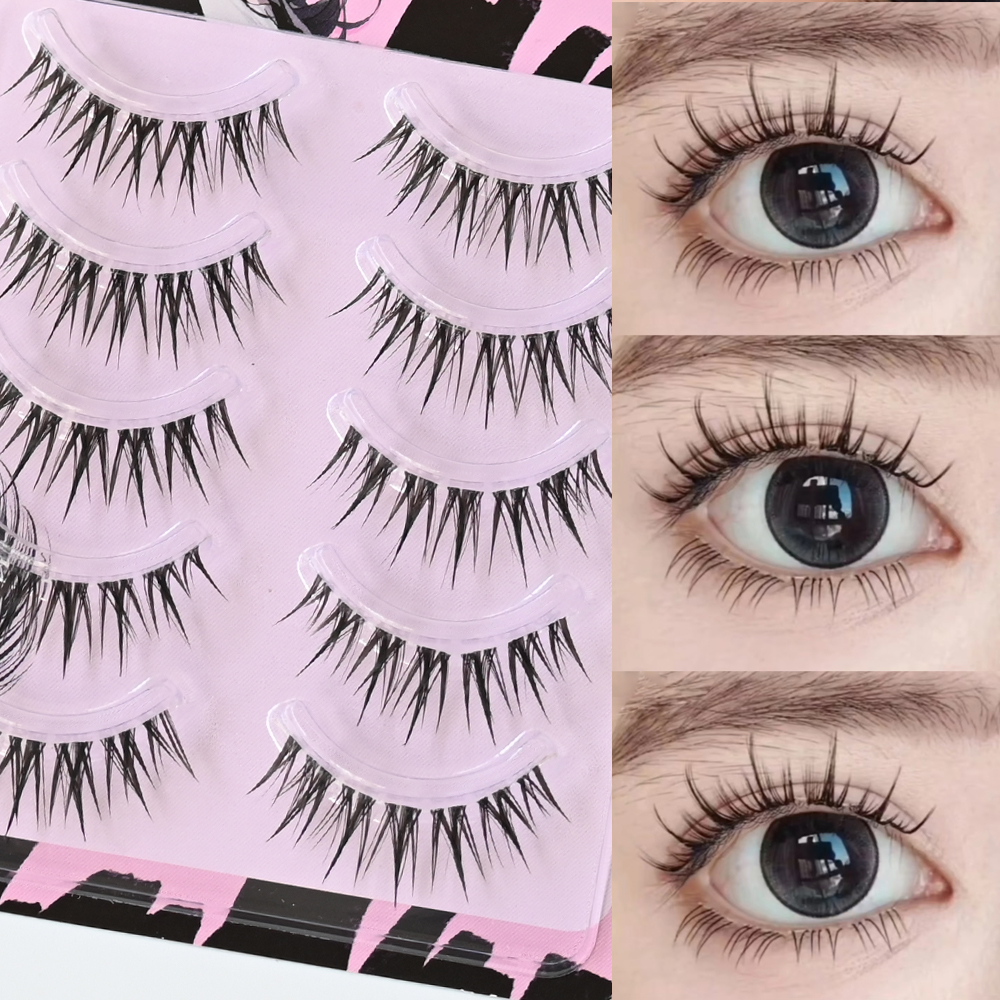 Manga Wet Look Lashes Black/Cl - Eyelash Extension Wet Look recension och pris