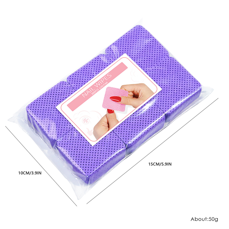 Lint Free Nail Wipes, 300 PCS  - Eyelash Extension Adhesive recension och pris