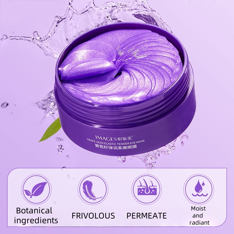 60 Grape Seed Moisturizing and - Eye Pad Collagen recension och pris