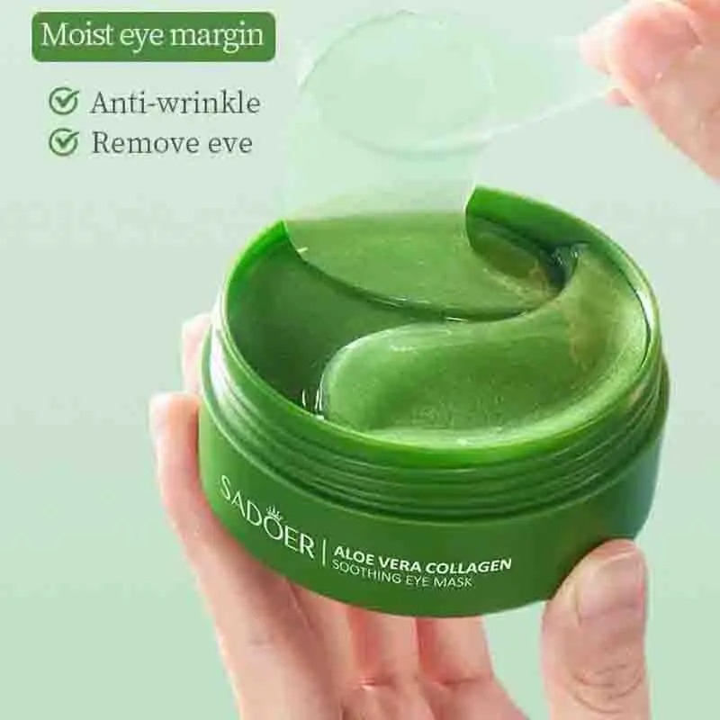 60pcs Aloe Vera Collagen Eye M - Eye Pad Collagen recension och pris