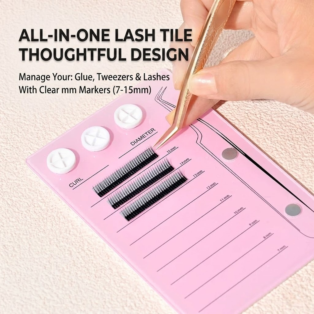 Magnetic Eyelash Extension Pal - Lash Fan Volume recension och pris