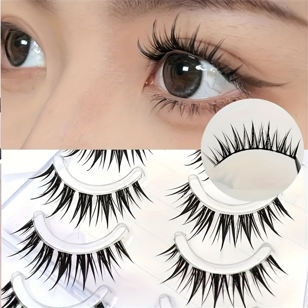 5 pairs of wet comic eyelashes - Eyelash Extension Japan recension och pris