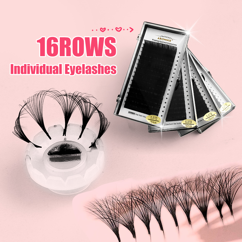 Abonnie 8-18mm Individual Eyel - Eyelash Extension Natural Classic recension och pris