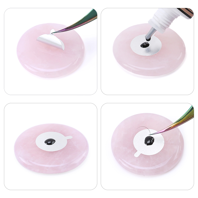 Glue Pallet Eyelashes Extensio - Eyelash Extension Review recension och pris