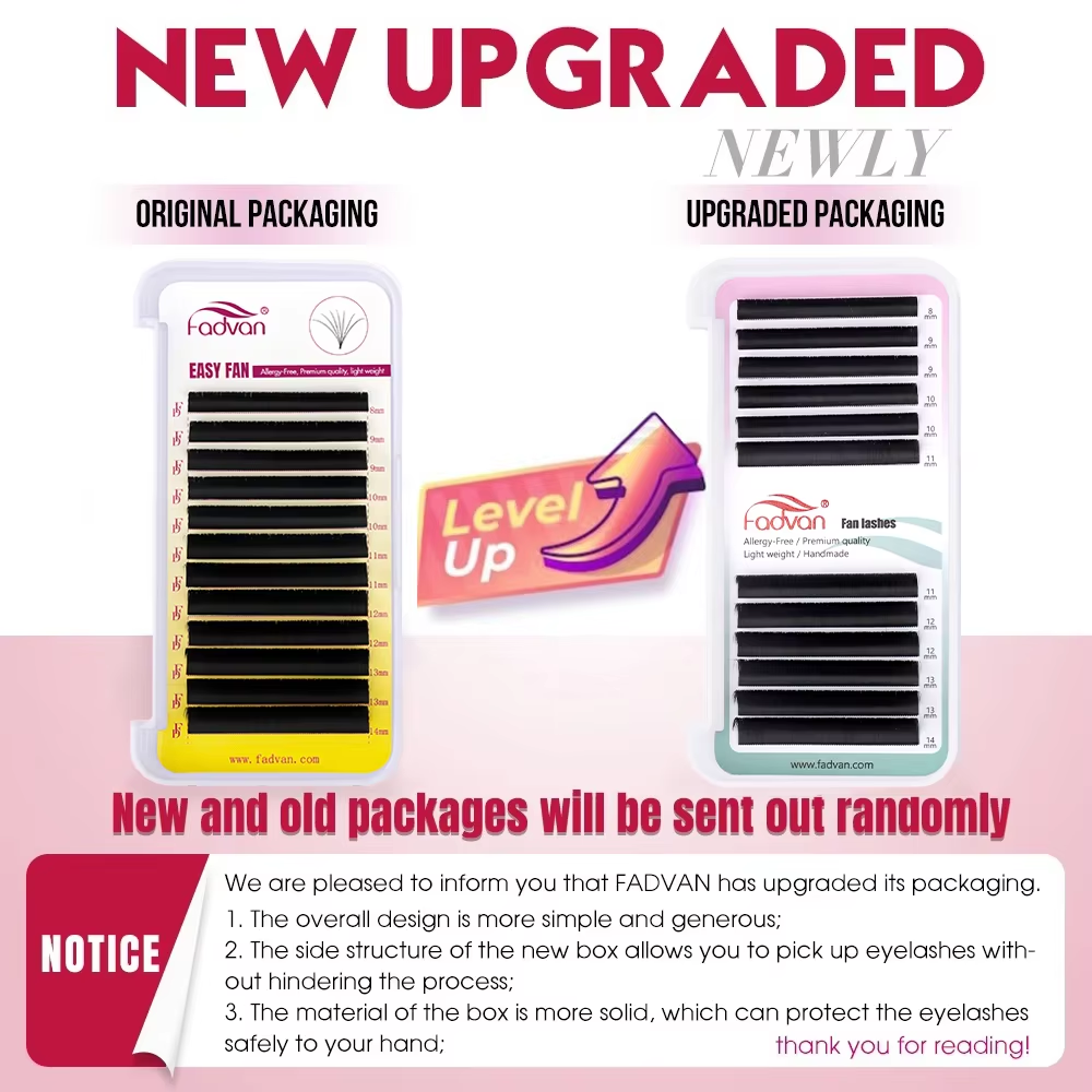 Fadvan Easy Fanning False Eyel - Lash Fan Volume recension och pris