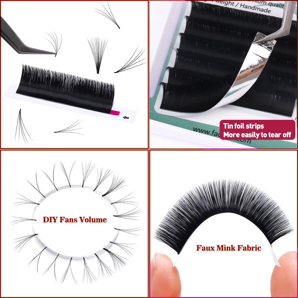 Fadvan Easy Fanning False Eyel - Lash Fan Volume recension och pris